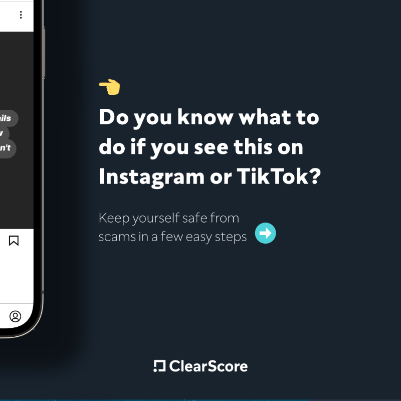 ClearScore's tweet photo. There's a scam on social media tricking people into sharing their ClearScore login details.

Remember: your login details are sensitive and private to you. Don't share them. 🔐

Checking your credit report regularly is a great way to spot something that doesn't look right.