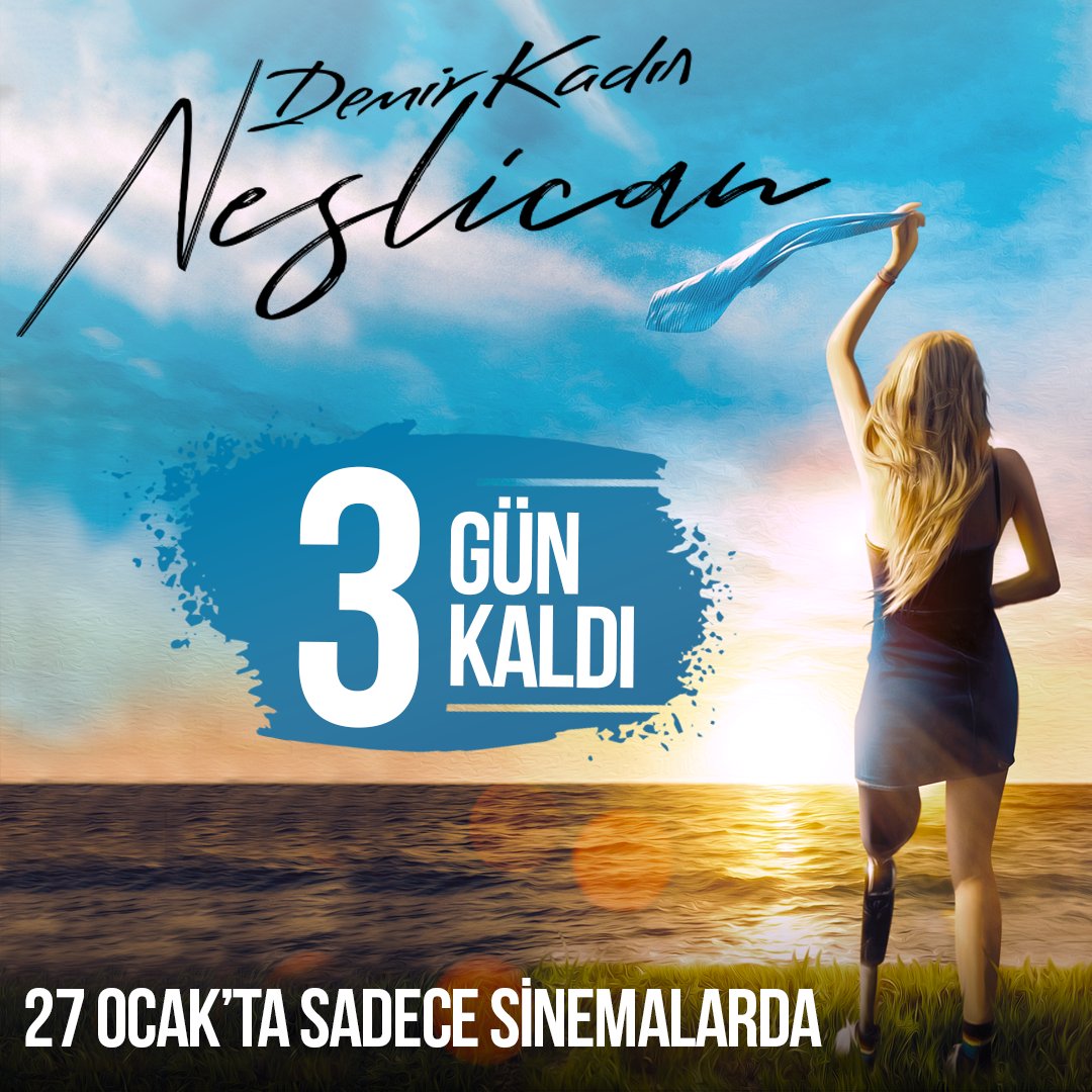 #DemirKadınNeslican, 3 gün sonra vizyonda!

27 Ocak’ta sadece sinemalarda. #NeslicanTay