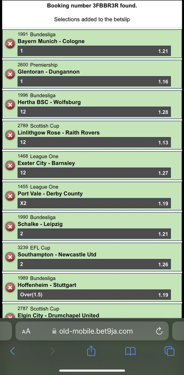 FreshBossTips's tweet photo. 20 &amp; 5 odds on @Bet9jaOfficial 

3FBBR3R 

3FBC98F

Gamble Responsibly 🔞🔞 https://t.co/xfz0pRfekX