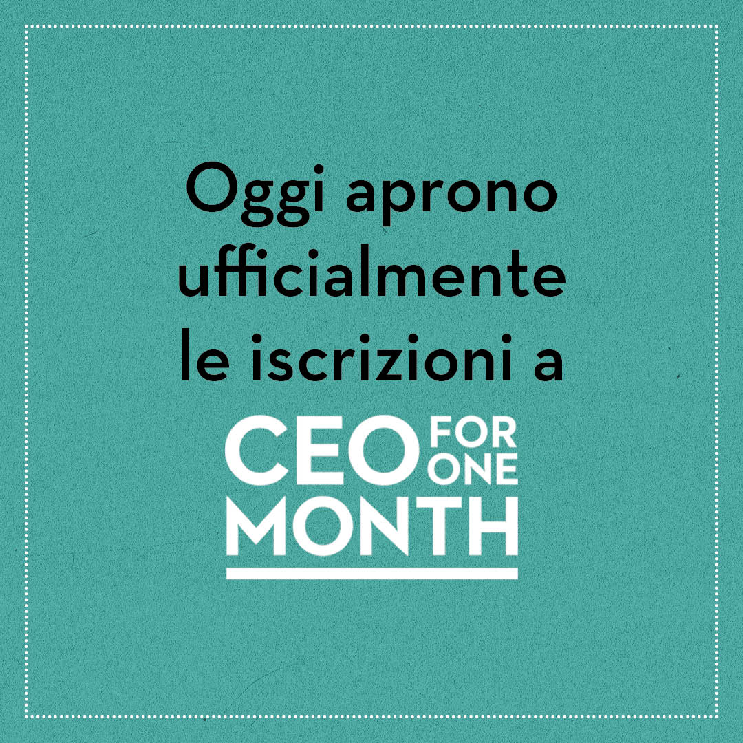AdeccoGroupITA's tweet photo. 3, 2, 1… via! Iscriviti ora a #CEOforOneMonth: il talent program di The Adecco Group che ti permette di mostrare tutto il tuo potenziale, aprendoti le porte del mondo del lavoro con opportunità uniche e stimolanti. Scopri di più: https://t.co/zfV9FkMiP1 #FaiVedereChiSarai #C1M9 https://t.co/Y0xtBYfsyf