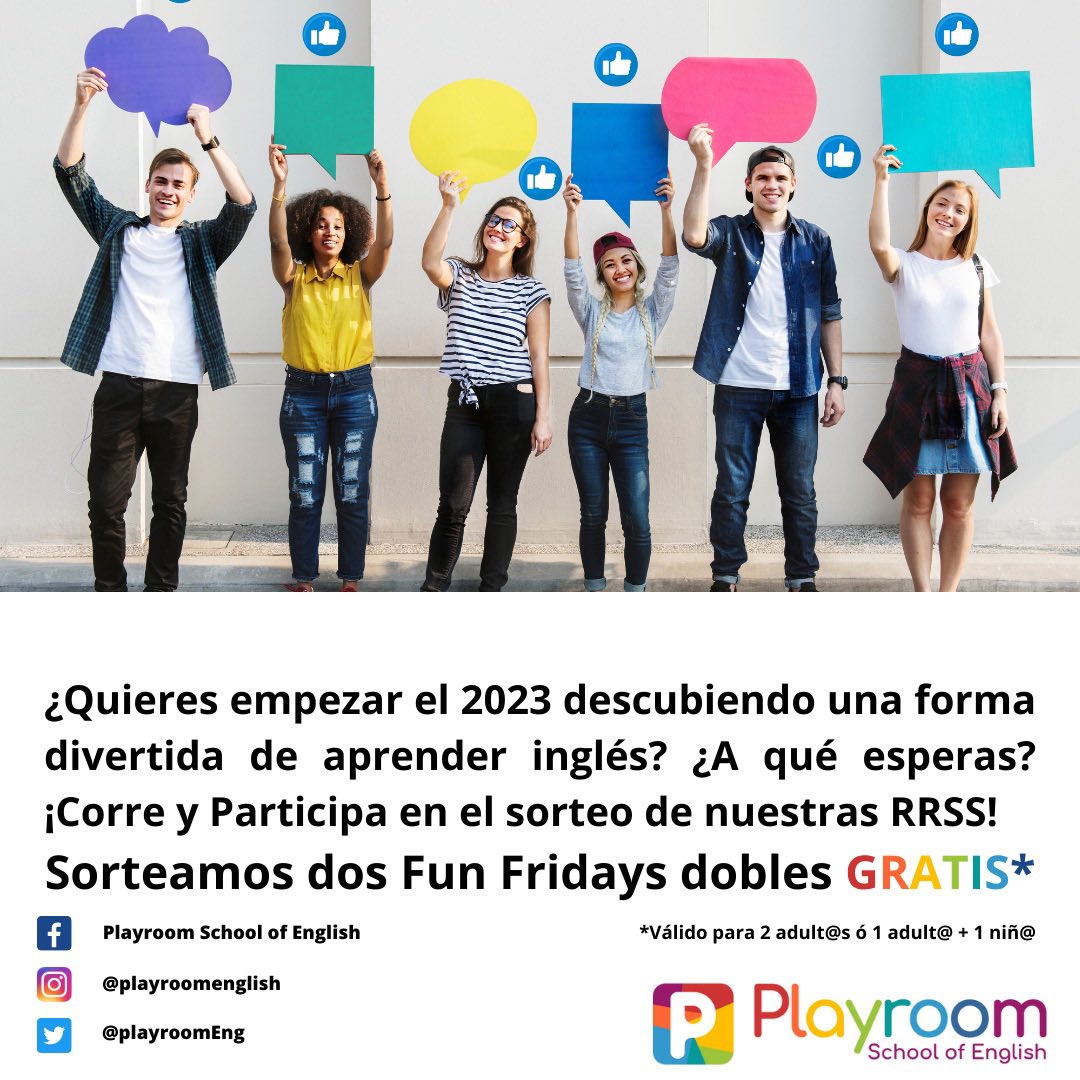 Playroom School of English tweet media