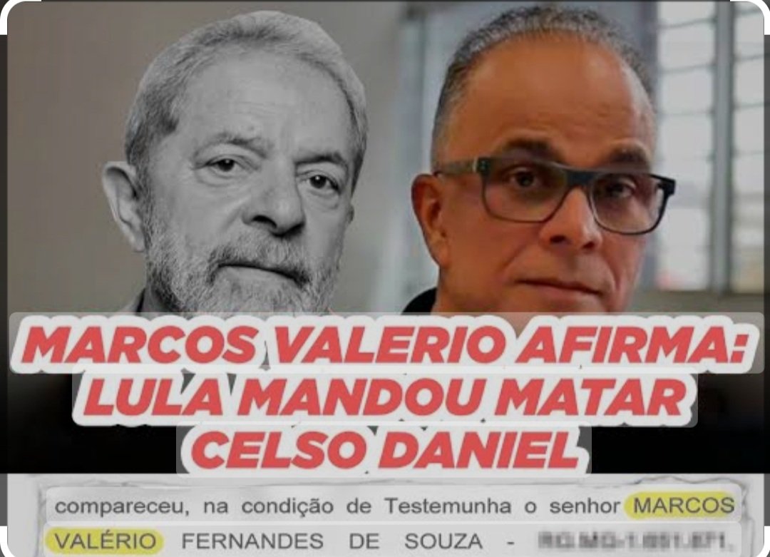 MORO20225's tweet photo. @marciatiburi E quem matou Celso Daniel?????? https://t.co/YJ7kPsTn4V