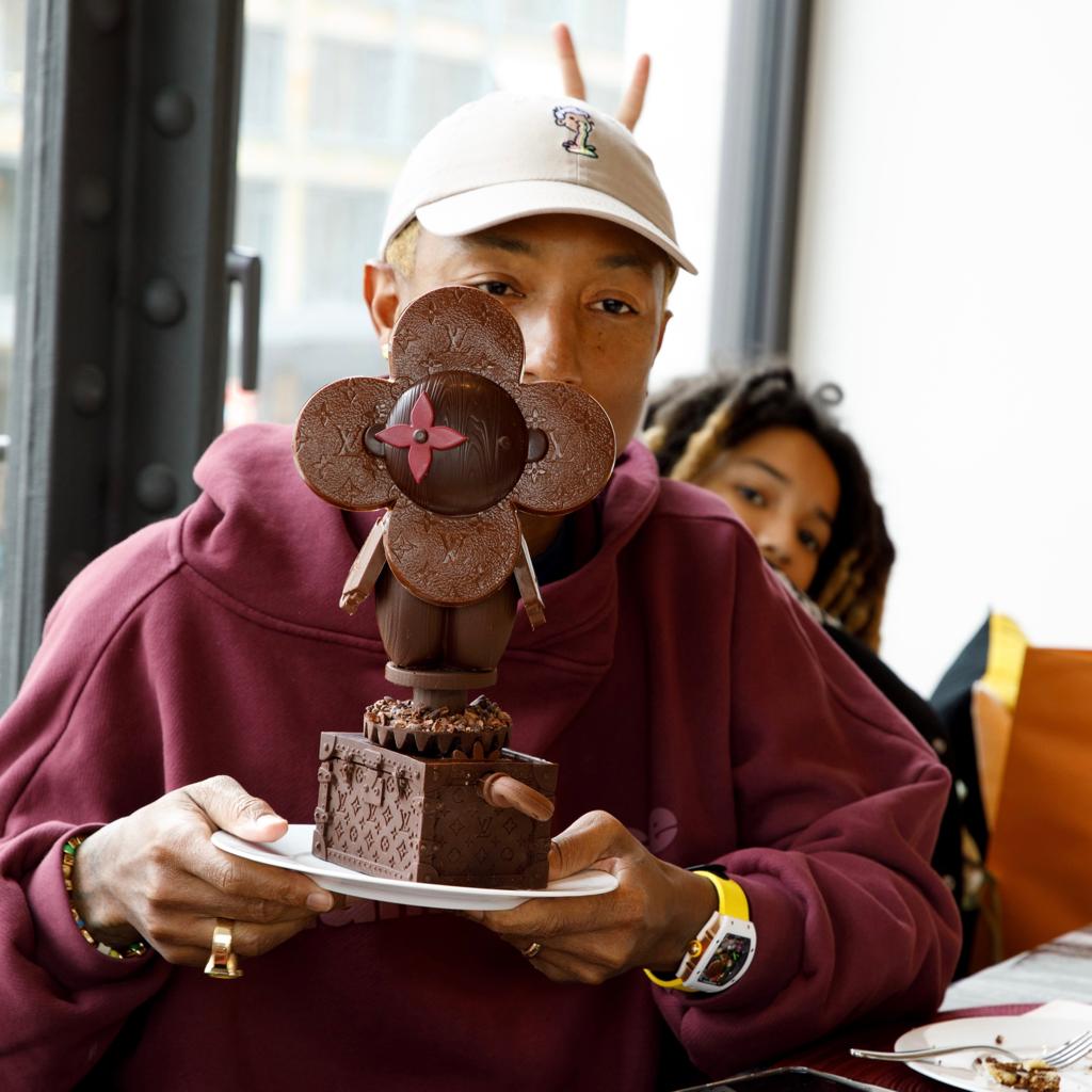 Louis Vuitton on X: .@Pharrell exploring #LVDREAM in Paris. An immersive  exhibition dedicated to #LouisVuitton's long history of artistic  collaborations. Reserve your ticket for the cultural and culinary  destination at  https