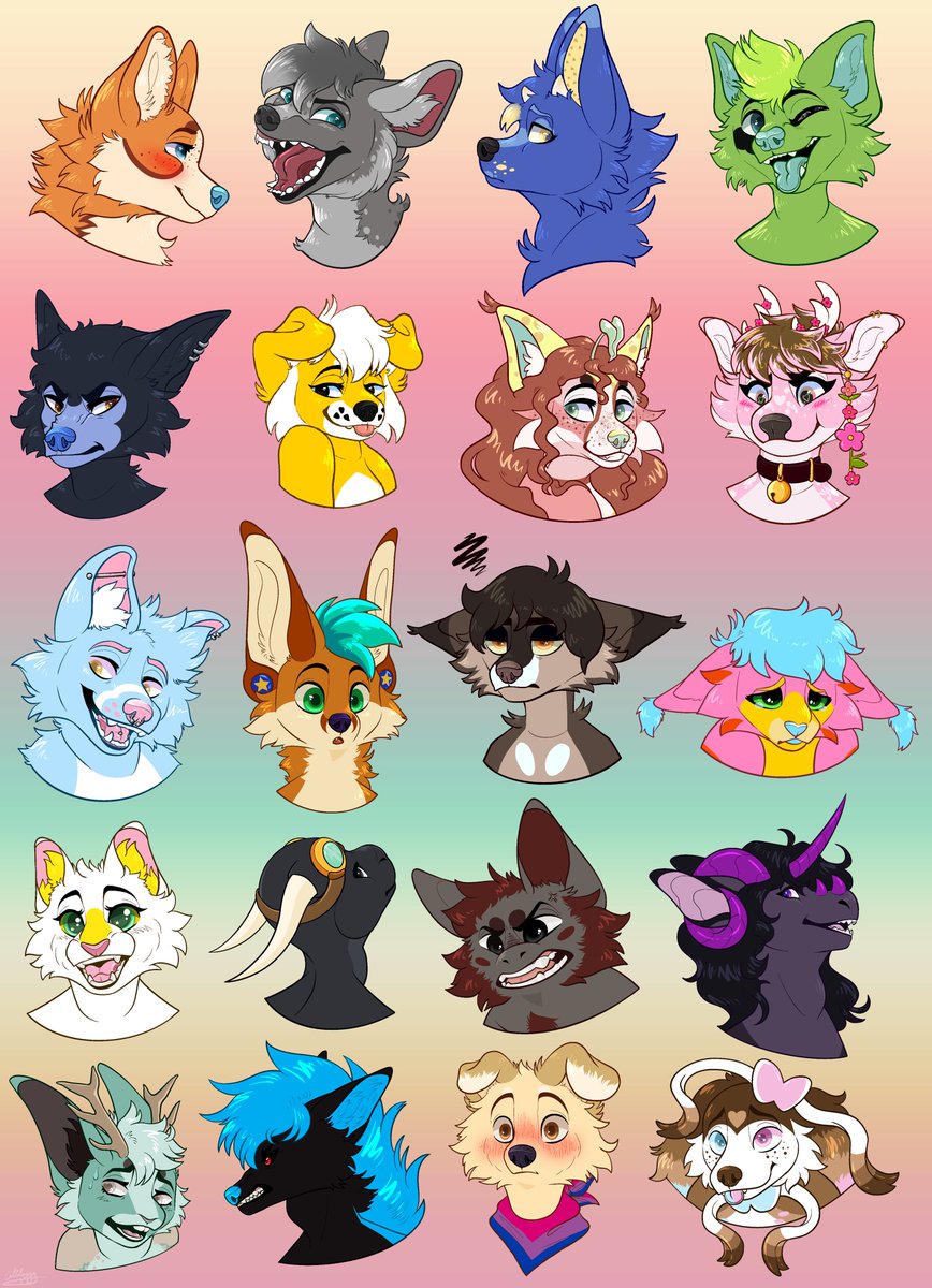 Furalley headshots are finally done!!
Not tagging anyone because that’s too many people 💀