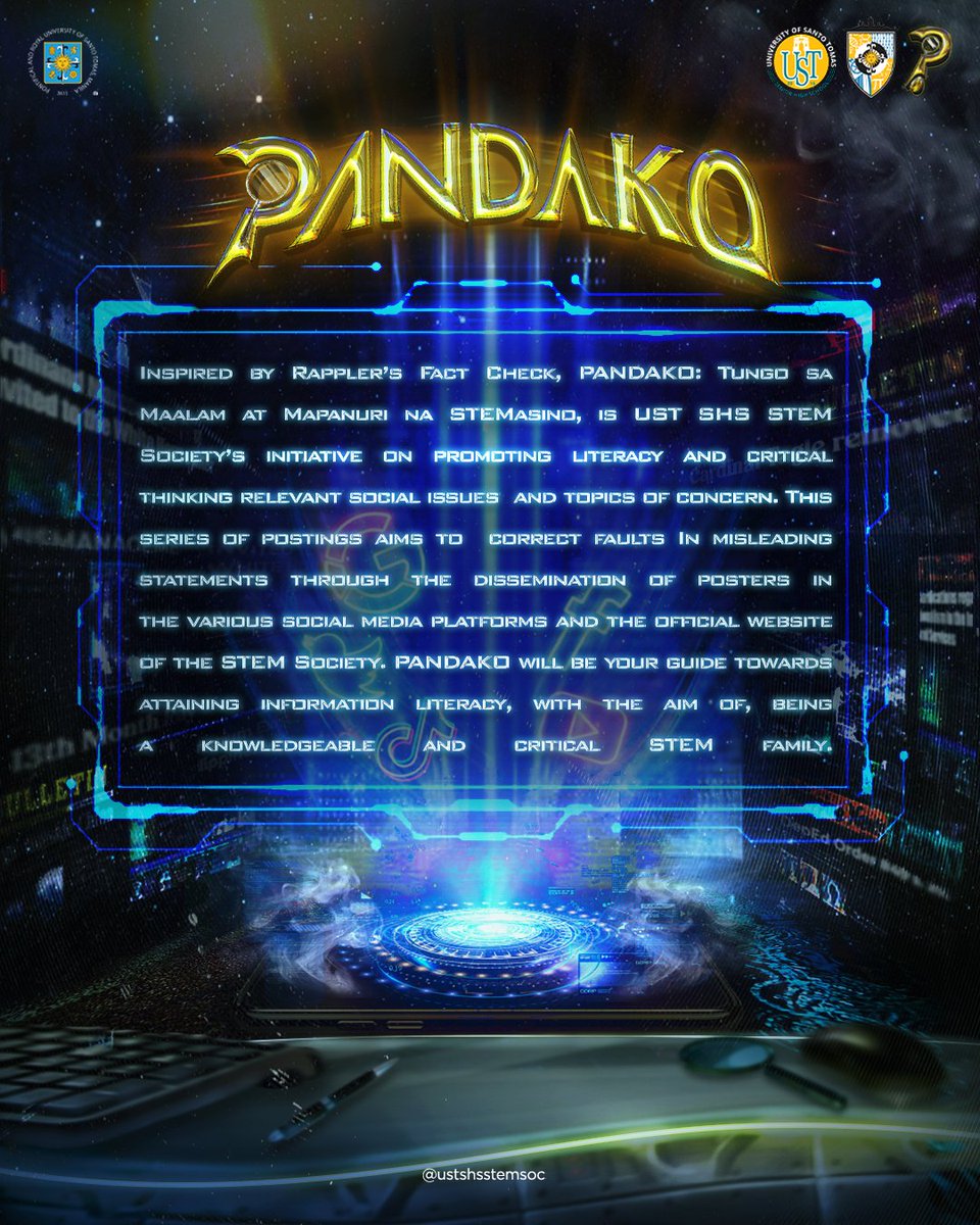 🔎 Looking closer to discover something deeper!

🌐 In our age right now, there is no denying that the internet has entrenched its way into our daily lives. As a matter of fact, it has become the source of information for many people, including STEMasinos!