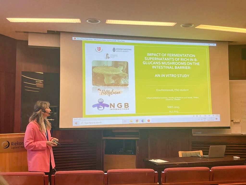 NgbiGutBrain's tweet photo. Gut barrier &amp; nutrition session on Day 2 in @NutritionWinter School started with our lab colleagues from @orebrouni sharing their insights on the field! #Education &amp; #Reseach https://t.co/tZDsfwuHHs