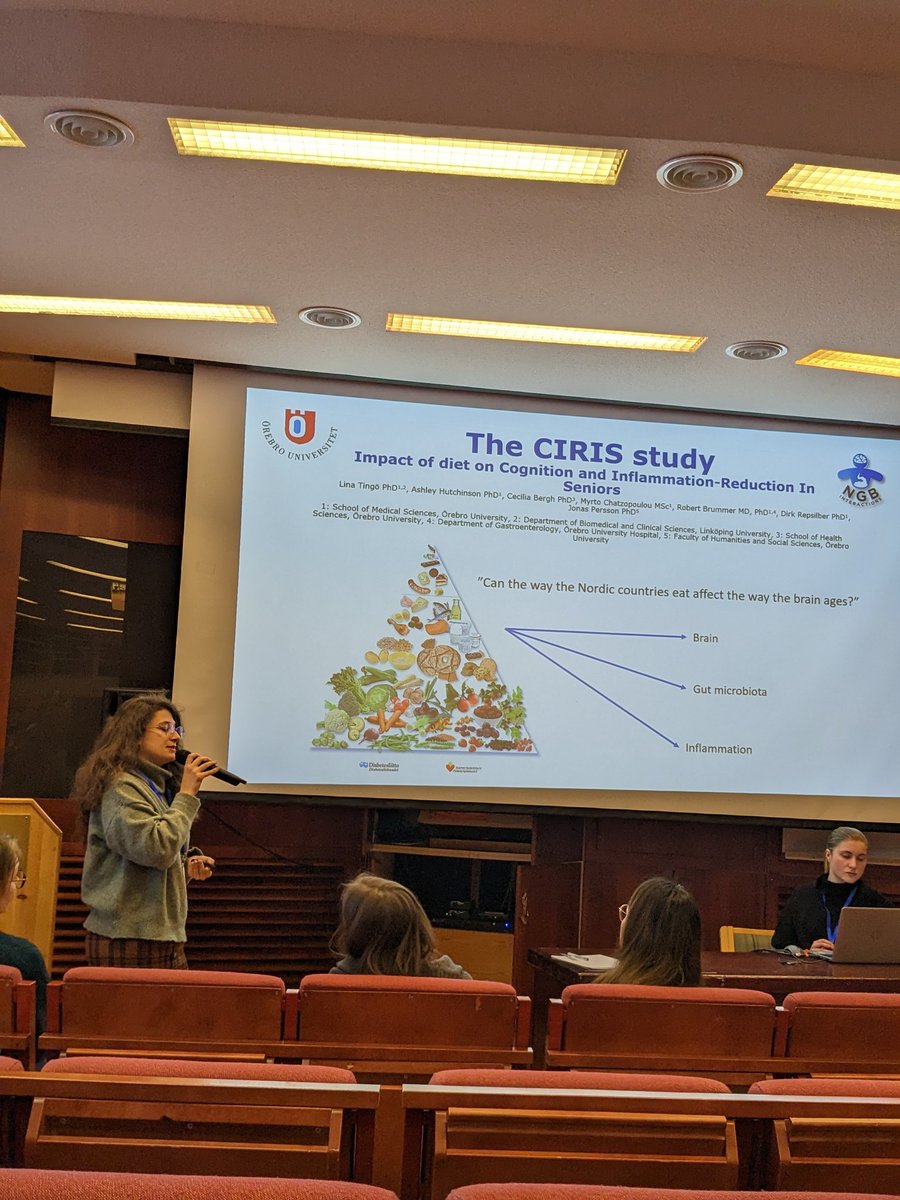 NgbiGutBrain's tweet photo. Gut barrier &amp; nutrition session on Day 2 in @NutritionWinter School started with our lab colleagues from @orebrouni sharing their insights on the field! #Education &amp; #Reseach https://t.co/tZDsfwuHHs
