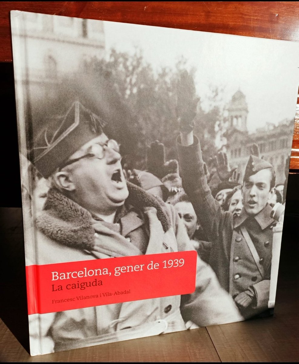 Mireia Capdevila (@mireia_capcan) on Twitter photo ‼️ Nou llibre: 'Barcelona, gener de 1939. La caiguda'
📢 La crònica gràfica i documental de la caiguda de la ciutat a mans franquistes.
📚📝📸 Amb fotografies inèdites i documents d'arxius diversos.
#Bcn1939
<a href="/fvilanova62/">Francesc Vilanova</a>
<a href="/bcn_llibres/">Barcelona Llibres</a>
<a href="/Fund_PiSunyer/">F Carles Pi i Sunyer</a>
<a href="/bcn_ajuntament/">Ajuntament de Barcelona</a> ‼️ Nou llibre: 'Barcelona, gener de 1939. La caiguda'
📢 La crònica gràfica i documental de la caiguda de la ciutat a mans franquistes.
📚📝📸 Amb fotografies inèdites i documents d'arxius diversos.
#Bcn1939
<a href="/fvilanova62/">Francesc Vilanova</a>
<a href="/bcn_llibres/">Barcelona Llibres</a>
<a href="/Fund_PiSunyer/">F Carles Pi i Sunyer</a>
<a href="/bcn_ajuntament/">Ajuntament de Barcelona</a>