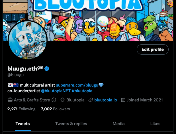 bluugu's tweet photo. 7000 frens!!! 

Finally hit my ATH social frens 
Thank you &amp; love you all ❣️❤️‍🔥😍😭💊 https://t.co/wIbUGwmteY