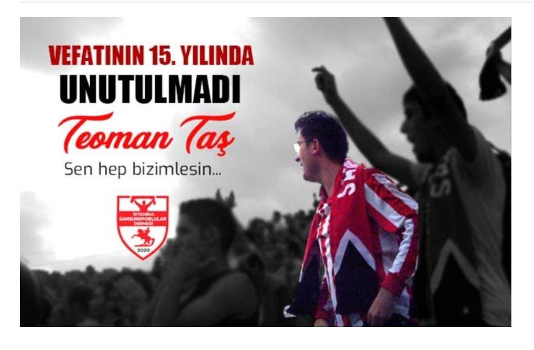 “Başka Diye Soranlara İnat Sadece SAMSUNSPOR” Teoman Taş #TeomanTaş #TerketmediSevdanBizi #Samsunspor