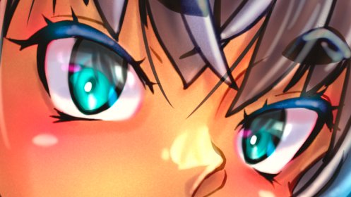 #このタグを見た人は自分の絵柄の目部分を見せる 