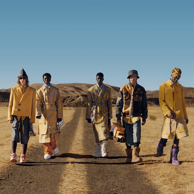 LouisVuitton's tweet photo. Boyhood attributes. Celebrating #LouisVuitton’s savoir-faire, #LVMenSS23 reflects on the instruments of our childhood, adorning paper planes and toolbox elements on garments and accessories.