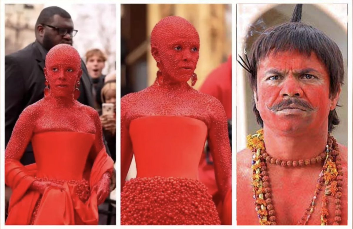 Doja cat at the Paris fashion week 🔴