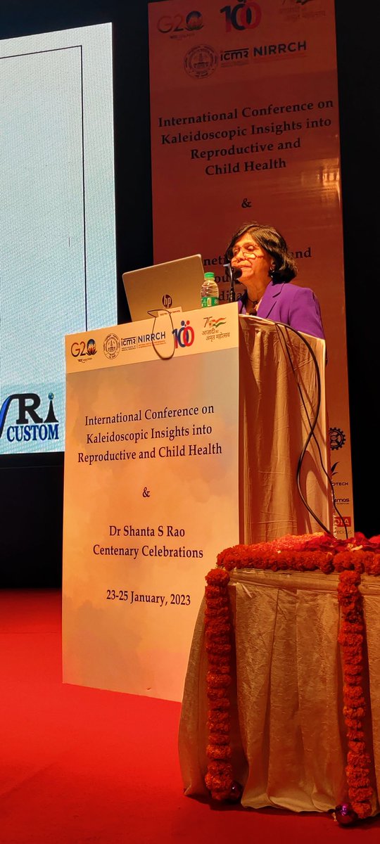icmrnirwoh's tweet photo. Dr Urmila Diwekar (Stochastic Research Technologies LLC, USA), a chemical engineer, shed light on personalized medicine for #IVF from theory to
clinical practice, which was ignited by her own experiences. #ICKIR https://t.co/IYqtcxvcdf
