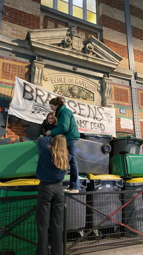 Brassens en lutte… les élèves ne lâchent rien !