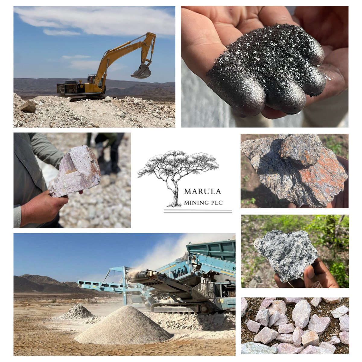 MarulaPlc's tweet photo. 🚨 ANNOUNCEMENTS🚨
Marula is pleased to inform the public of the following Updates 👇🏽:
📢Quarterly Activities Update
RNS Link: https://t.co/HBU9mVNZXA

📢Update on Processing Operations at the Blesberg Lithium and Tantalum Mine
RNS Link: https://t.co/gGhQoBT2iD

#MARU #Mining https://t.co/c76aAGCpl4