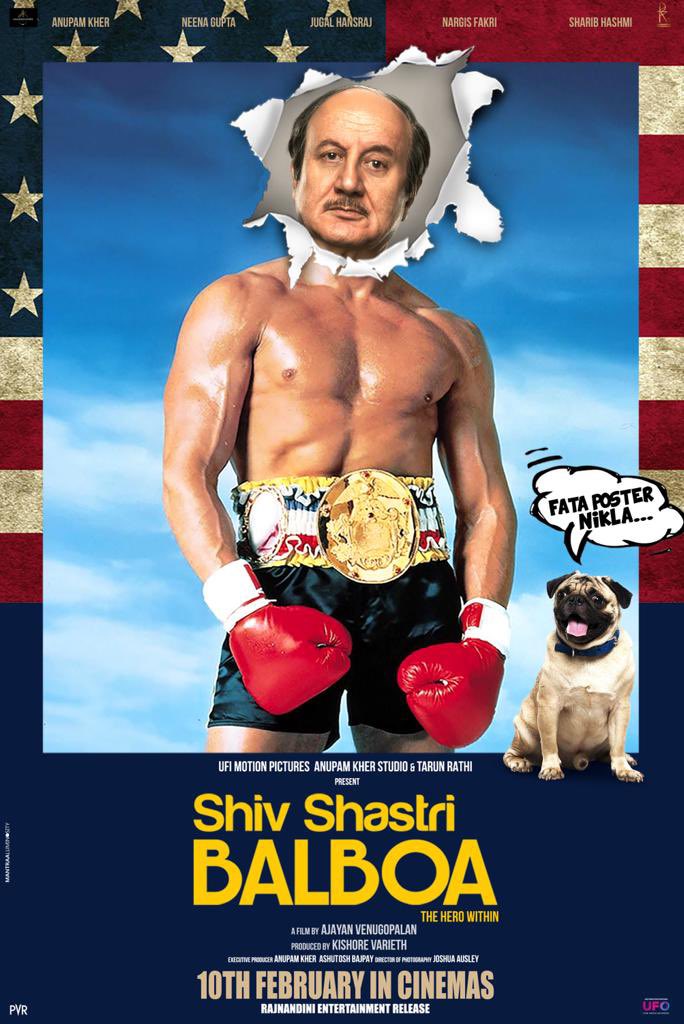 A common man with common thoughts, leading a common life decides to break the mould and put on his boxing gloves! Touch him and you get your first boxing lesson! Story of the hero within each of us!! Watch #ShivShastriBalboa! Releasing on 10th February. In cinemas only!