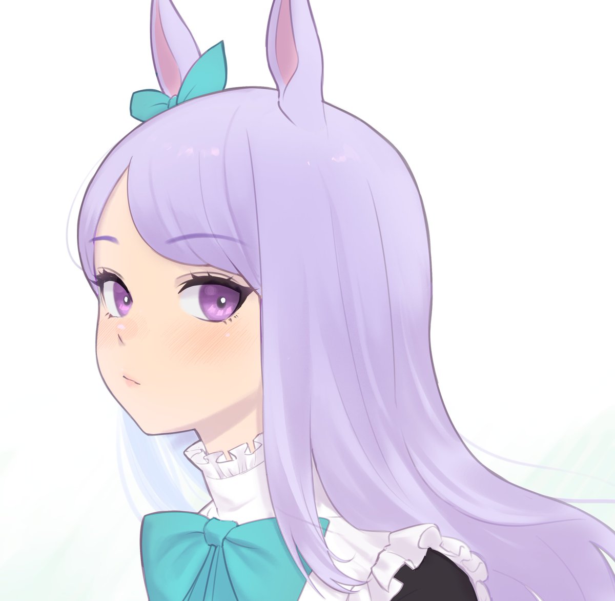 メジロマックイーン(ウマ娘) 「デジタル描き初めの頃と慣れた後 」|たかみまさひろ　7月～ご依頼受付中のイラスト