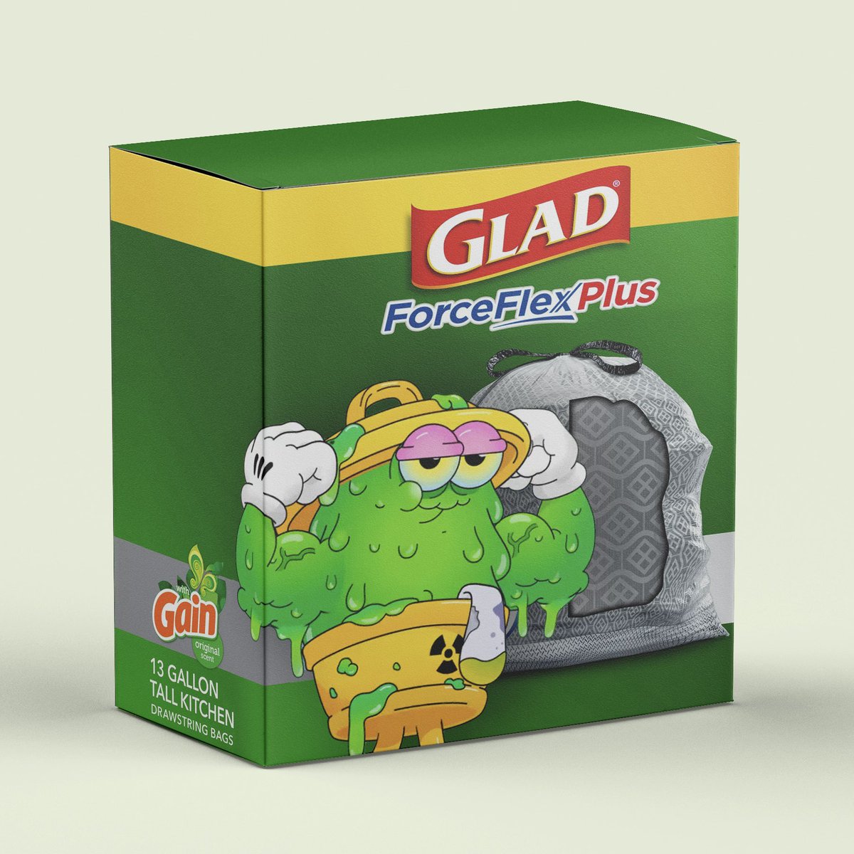 wen @garbagefriends x @gladproducts? let’s flex these gainz together!