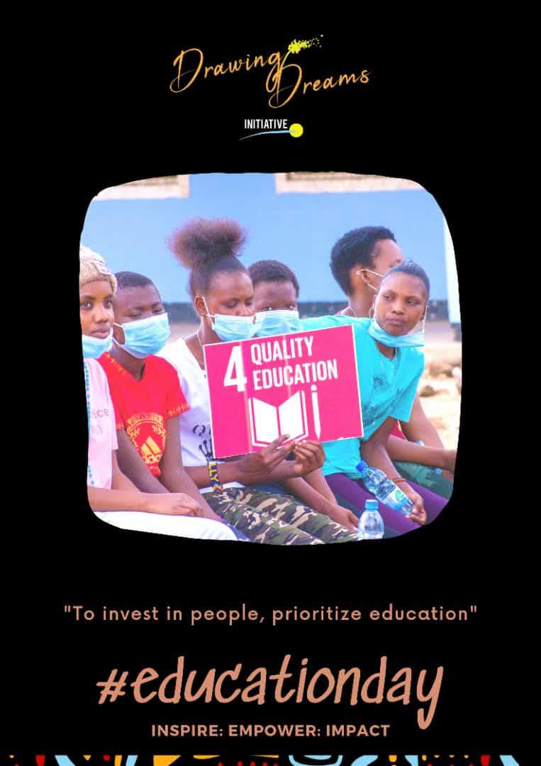 It is #InternatinalEducationDay. Let's give utmost priority to education. Let's ensure our sisters and brothers get access to quality education. Education is one of the fundamental rights to growth. 
<a href="/wanene_grace/">Grace Wanene</a> 
<a href="/theborderhub/">The Border Hub</a> 
<a href="/AbukayoM/">Abukayo Murunga</a> 
<a href="/MinistryofEdu11/">Mike</a> 
<a href="/DDINITIATIVE/">Drawing Dreams Initiative</a>