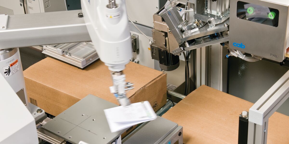 Caljan_Group's tweet photo. Are you handling consumer documents manually?
#Automate and speed up your process by 600%. 

Caljan Print &amp; Pouch not only prints and folds the paperwork, it creates the pouch too – in just 6 seconds.

#warehouseautomation #logisticssolutions https://t.co/X2SYNXFnhg