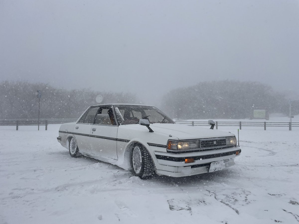 GX71_58's tweet photo. なんか雪があると映えるな笑
#最強寒波 https://t.co/I1nb6XAt0q