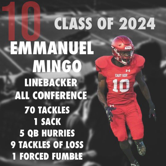 Class of 25 Linebacker Emmanuel Mingo