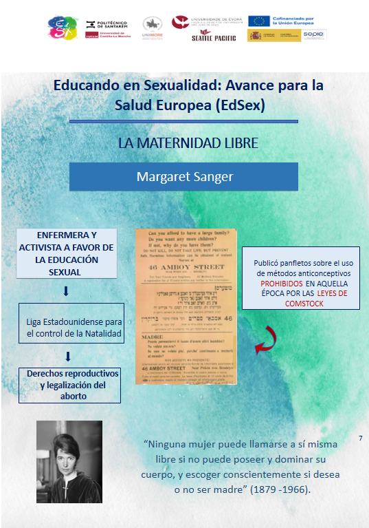 EdSexUclm's tweet photo. ¿Que opináis sobre la maternidad libre? Margaret Sanger fue una de sus primeras defensoras.

https://t.co/oJ1MDE45hH

#edsex #uclm #castillalamancha #toledo #universidad #diversidadsexual #educacionsexual #identidaddegenero #homosexualdiad #talleresuniversitario https://t.co/DfqYHwmcKh