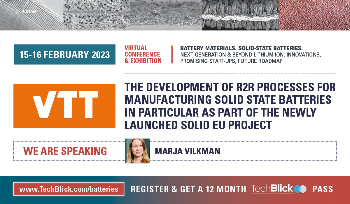 I will be presenting the <a href="/SOLiDProjectEU/">SOLiDProjectEU</a> in the TechBlick event next month. Come to listen if you want to hear about recent developments in the solid-state battery field. Several interesting talks on the agenda!