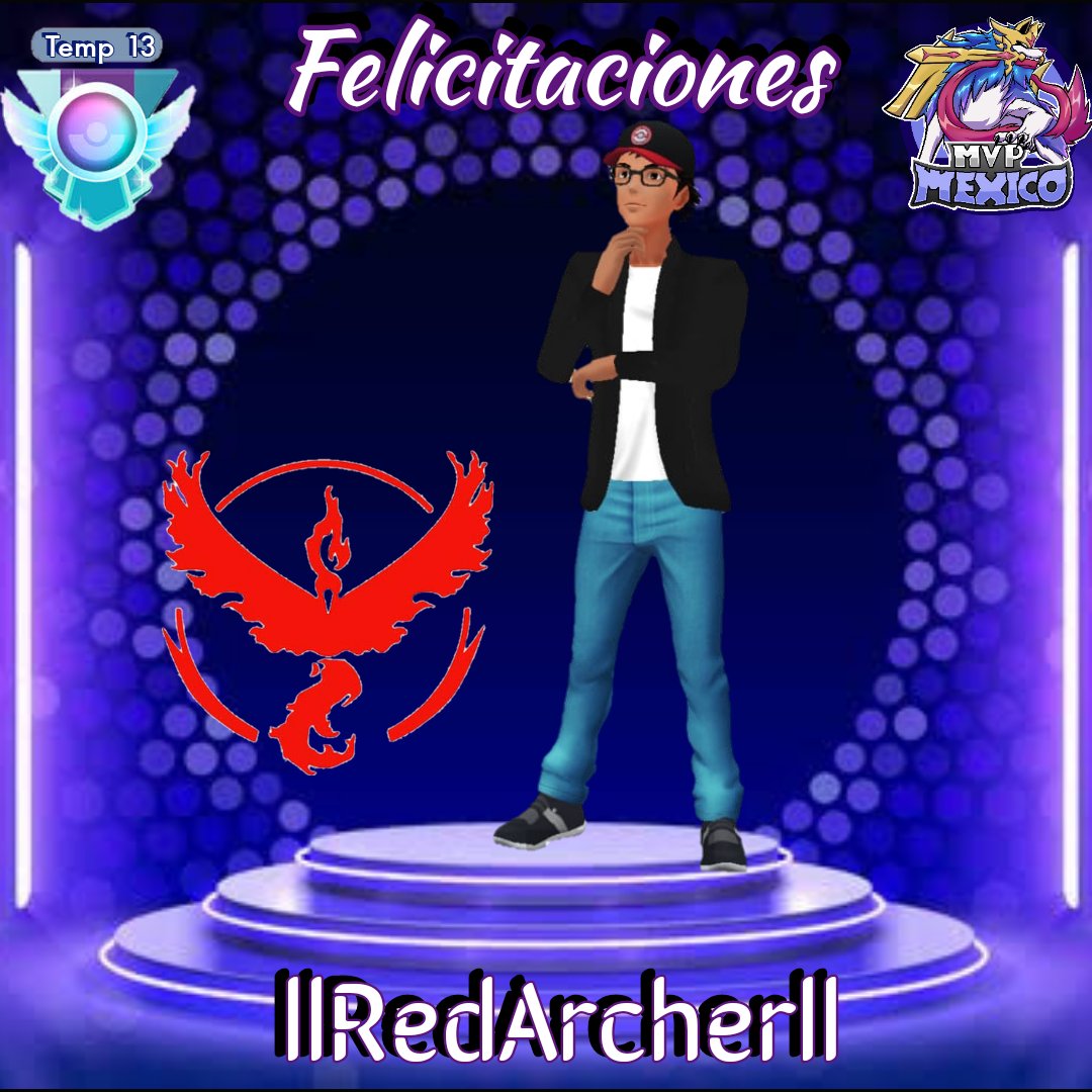 🏆 6to Leyenda MVP México 🏆

Muchísimas felicidades ✨ Luigi ✨ eres el sexto integrante del team en conseguir el rango Leyenda de la temporada 13 🤩, Súper Crack 🤗

MVP❤️
llRedArcherll 🥳 <a href="/Luigi63022778/">Luigi</a>

#PokemonGO #GBL #MVPMéxico