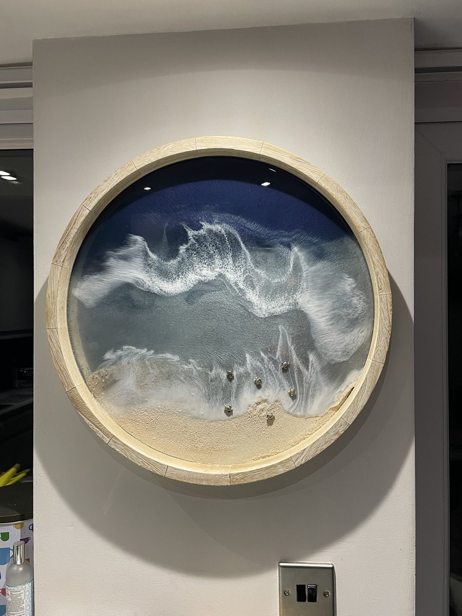 Another happy customer, original sand from Barbados and in colours to suit their home. Lots of beautiful memories of swimming with turtles. #MHHSBD #EarlyBiz #SBS