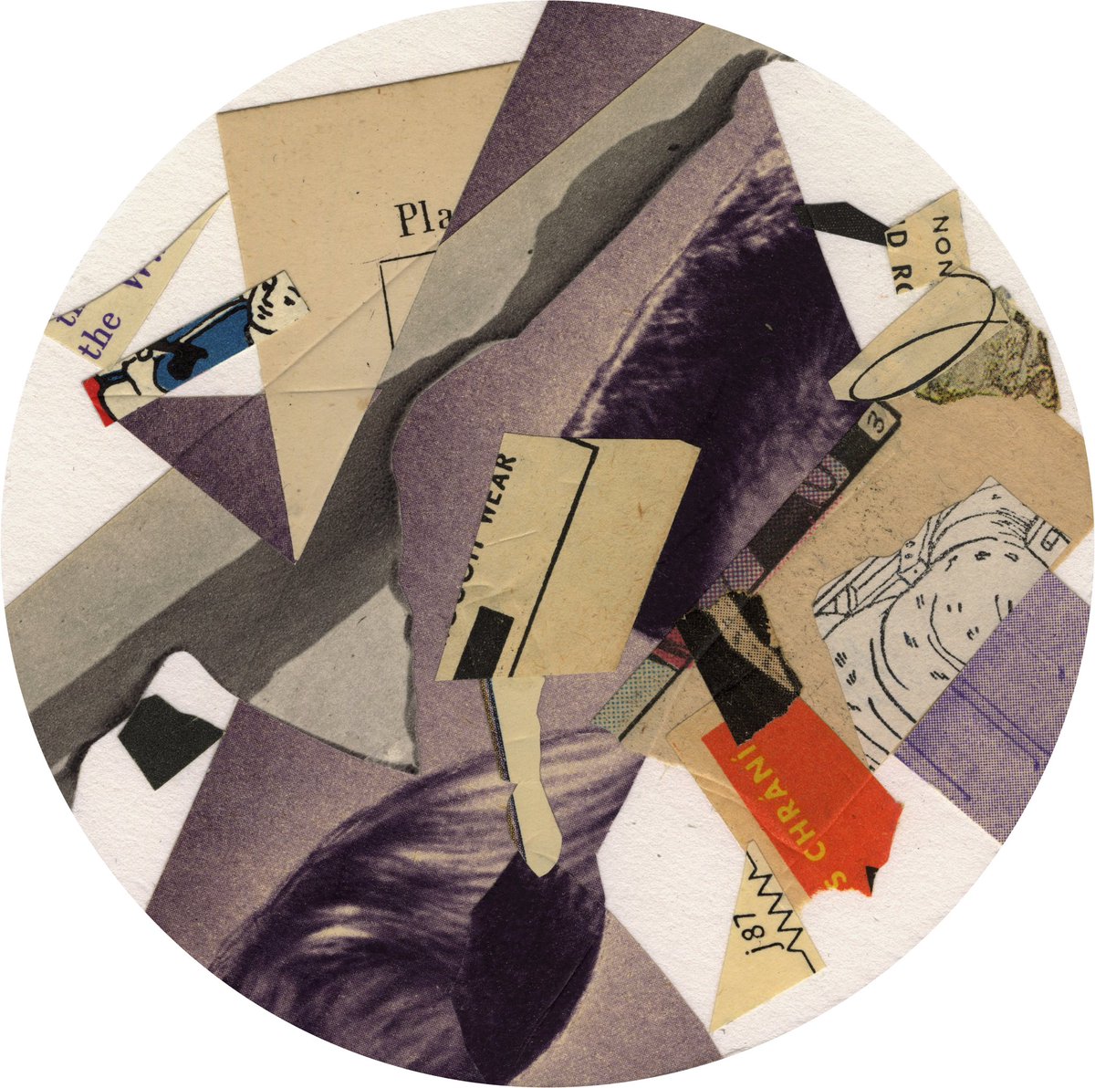 LazenbyMark's tweet photo. “J87 (Memory Fragment)” Collage (10cm diameter) https://t.co/cwm4shMeMw #collage https://t.co/MWTL0ybbE5