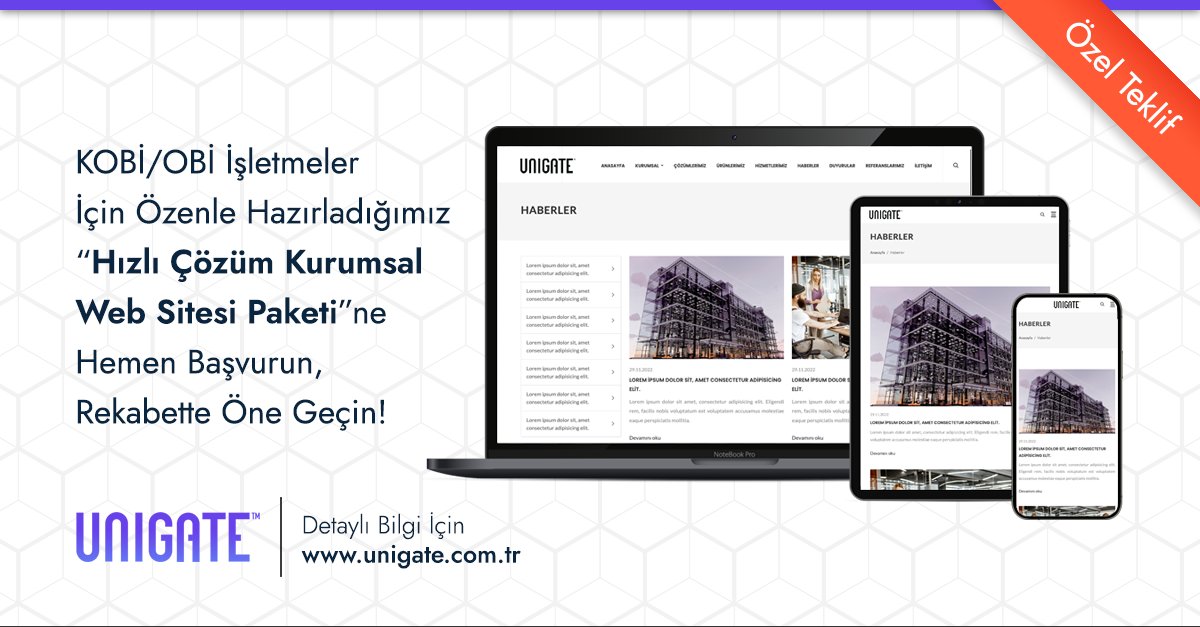 UnigatePlatform's tweet photo. KOBİ/OBİ İşletmeler İçin Özenle Hazırladığımız “Hızlı Çözüm Kurumsal Web Sitesi Paketi”ne Hemen Başvurun, Rekabette Öne Geçin!

https://t.co/zYjS7aYXUR

#Medyasoft #Unigate #DXP #CMS #Web #DijitalDönüşüm #Kurumsal #KOBİ #OBİ #HızlıÇözüm #HızlıÇözümWebPaketi https://t.co/uQde4wiKRK