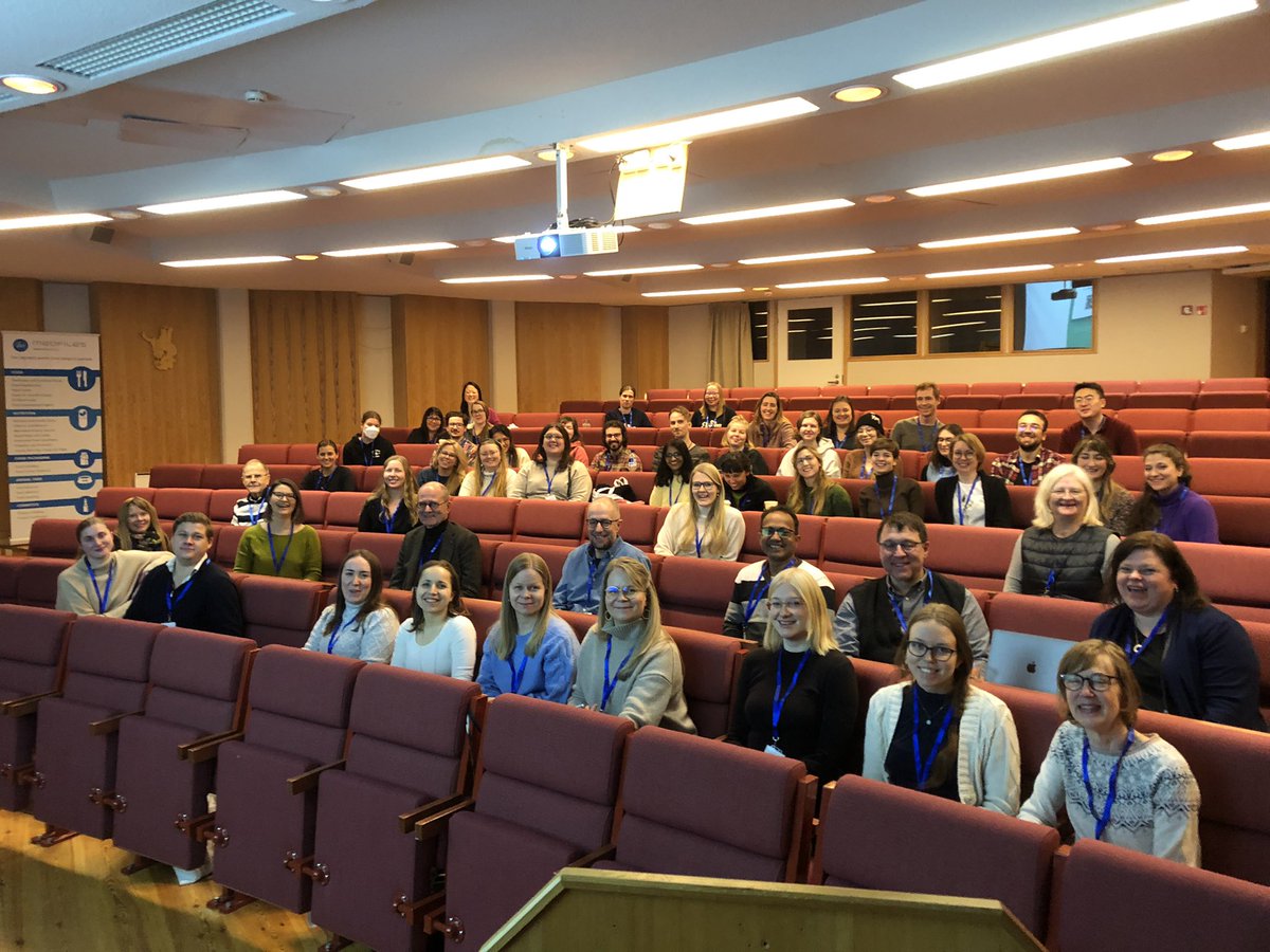 NutritionWinter's tweet photo. People have travelled from all over to attend the winter school - so great to meet you all and see what a multidisciplinary bunch we have gathered here! #NWS2023 https://t.co/K8VIVWMo3B