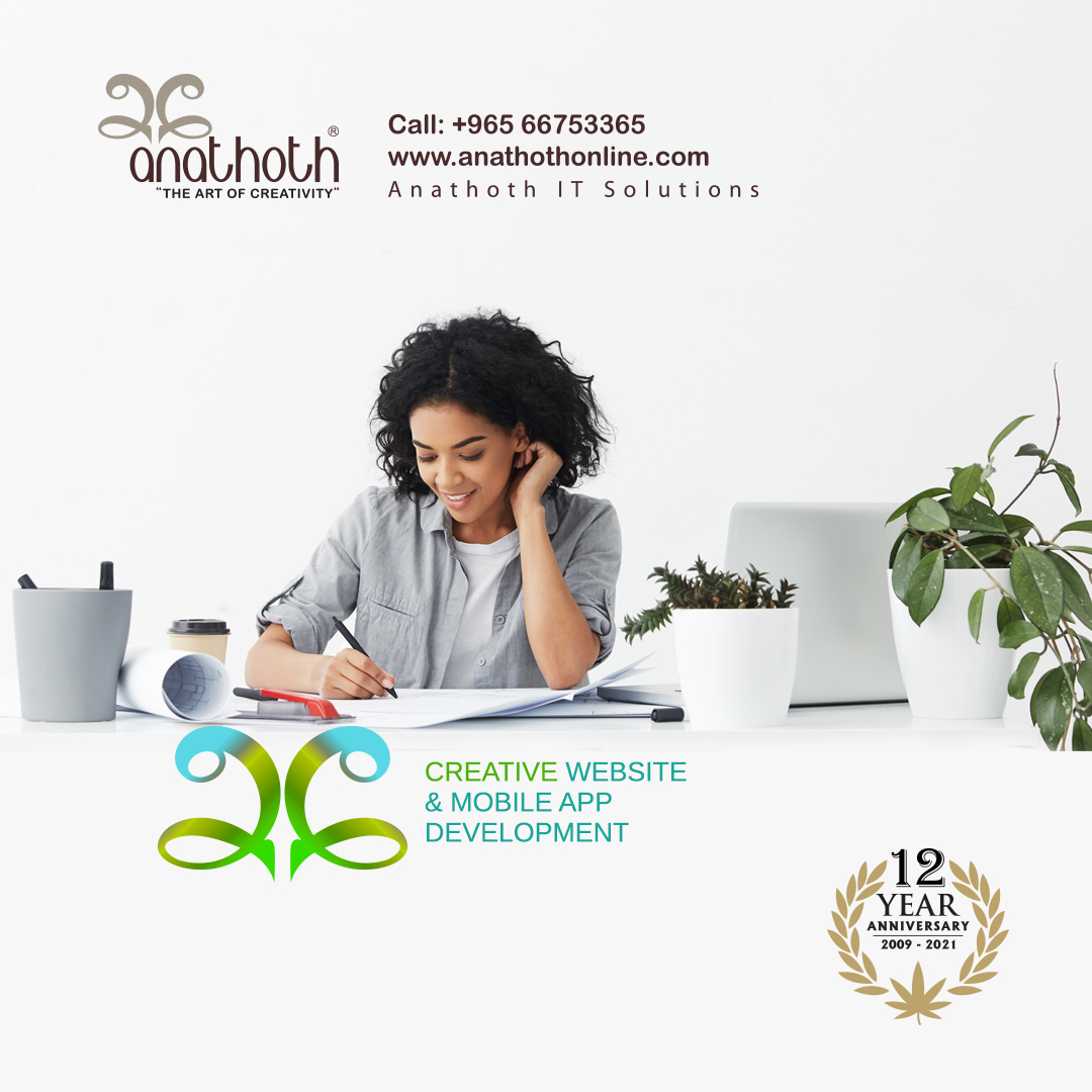 anathoth_it's tweet photo. E-commerce Website &amp;
Mobile App Development,
Branding &amp; Identity.

Call/Whatsapp: +965 66753365
Email: info@anathothonline.com

https://t.co/4rbQEHhWrQ

#webdesign #kuwait #mobileapps #seo #soicalmedia #digitalmarketing #iphone #android #webdomain #branding #responsivewebdesigns https://t.co/1J12srCcS9
