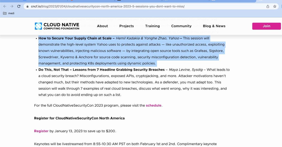 decodebytes's tweet image. Nice to see Yahoo using @projectsigstore !