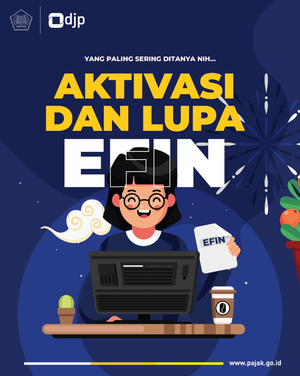 Mau lapor SPT Tahunan dan butuh EFIN?

Simak infografis berikut ini sampai habis untuk informasi selengkapnya.

-Utas-