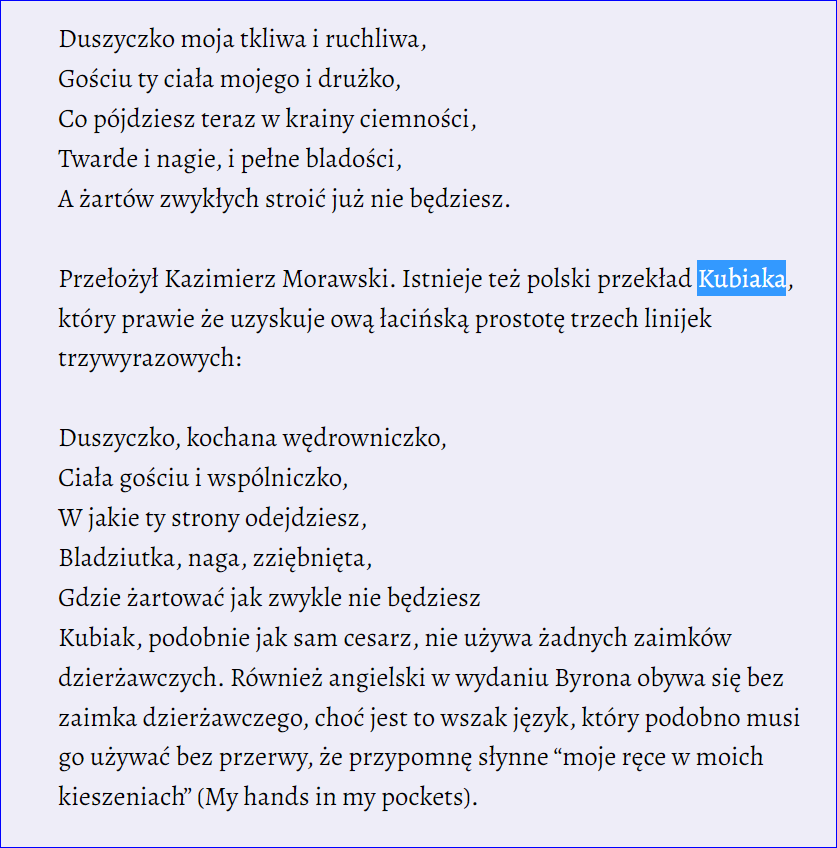 BogdanBurdziej's tweet photo. 24.01.76  ur. #Hadrian cesarz rzymski
stłumił powstanie #Bar_Kochba w #Judea
autor słynnego wiersza
#Animula vagula blandula

Duszyczko kochana wędrowniczko
Ciała gościu i wspólniczko
W jakie ty strony odejdziesz
Bladziutka, naga, zziębnięta
Gdzie żartować jak zwykle nie będziesz https://t.co/2w5RPPgM76