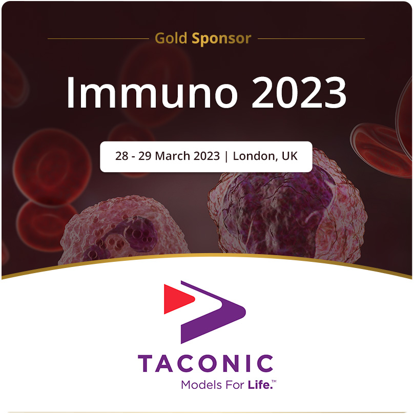 OGConferences's tweet image. Leading the industry in animal-model solutions, @Taconic will be joining us at Immuno 2023 as a gold sponsor. Join them: hubs.la/Q01yTt4T0

#ImmunoSeries23 #ModelsForLife #LifeScienceSolutions #ResearchAnimalModels #PrecisionResearchModels #Microbiome #ModelDesign