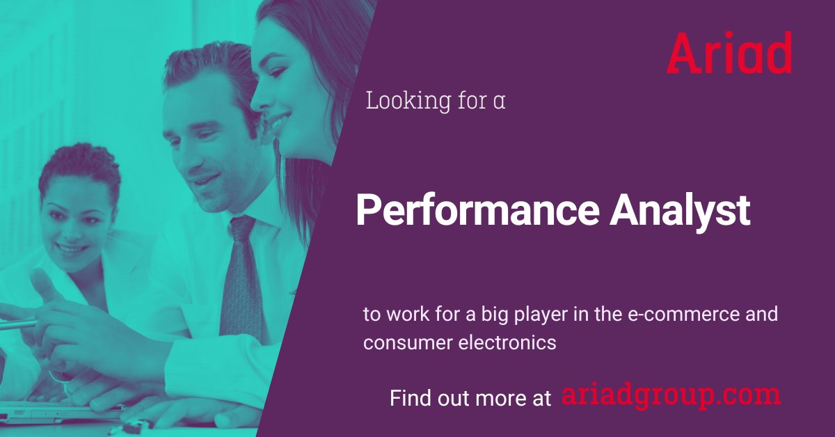 MeetAriad's tweet photo. Wanted: Performance Analyst🔥

📍 North Holland

Check out the link below or contact Maite Lobato Gonzalez to move ahead!
https://t.co/f3JqmIL2pa

#performanceanalyst #digitalmarketing #career #jobopportunity https://t.co/PANNn2A2Jg