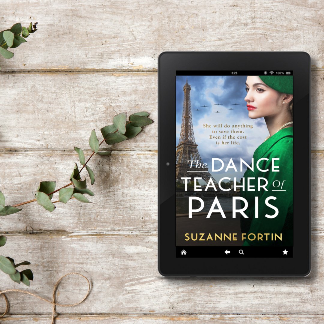 Congratulations, @suefortin1 - THE DANCE TEACHER OF PARIS is out today! We are in love with this stunning, inspirational WW2 #histfic, and hope you love it too! In war torn Paris, Adele must work to keep her students spirits up... and safe. #amreading loom.ly/7SUYkB0