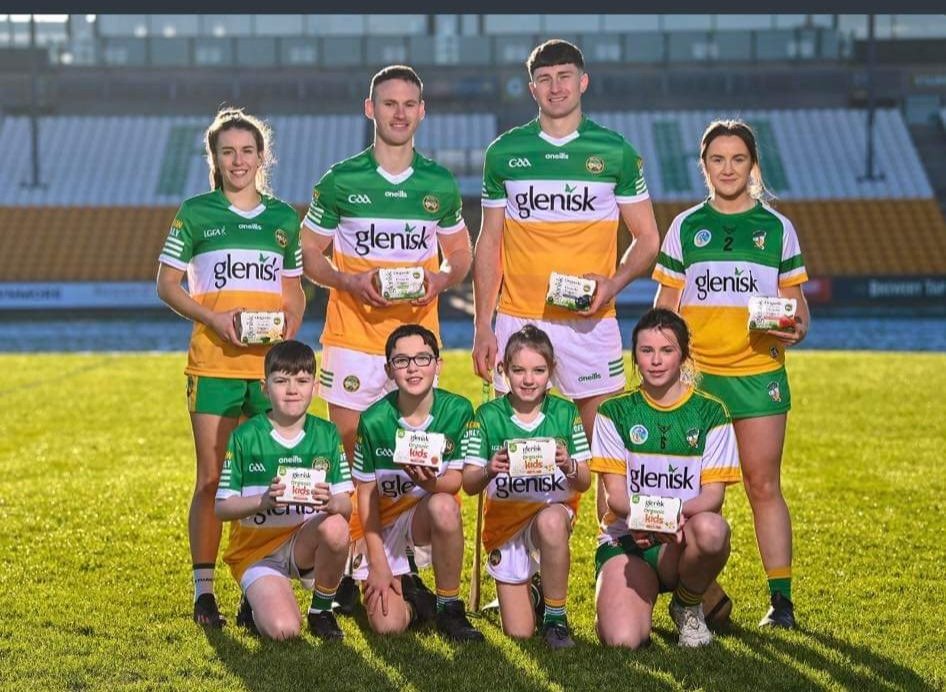 <a href="/OffalyLGFA/">Offaly LGFA</a> are excited and looking forward to working with <a href="/Glenisk/">Glenisk</a> for the future, a phenomenal local company who are doing amazing work for all Offaly Teams. #UibhFhailiAbu 💚🤍💛 

A special shout-out to our own Aoife Smullen who looks great in the Offaly Jersey 💚💛