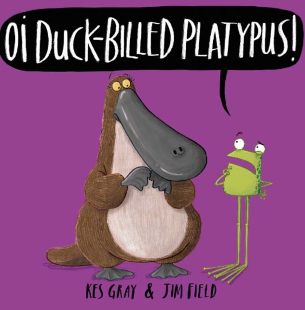 We love Oi Duck-Billed Platypus! by Kes Gray and Jim Field. It’s perfect for KS1 and is guaranteed to have your children rolling around laughing! Make sure to have shared the rest of the series for the biggest laughs. Oi Frog is ideal for introducing in EYFS ✨