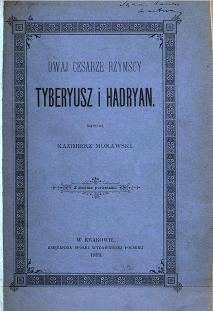 BogdanBurdziej's tweet photo. #Hadrian #Animula
#Kazimierz_Morawski https://t.co/PwlkWb3JYm