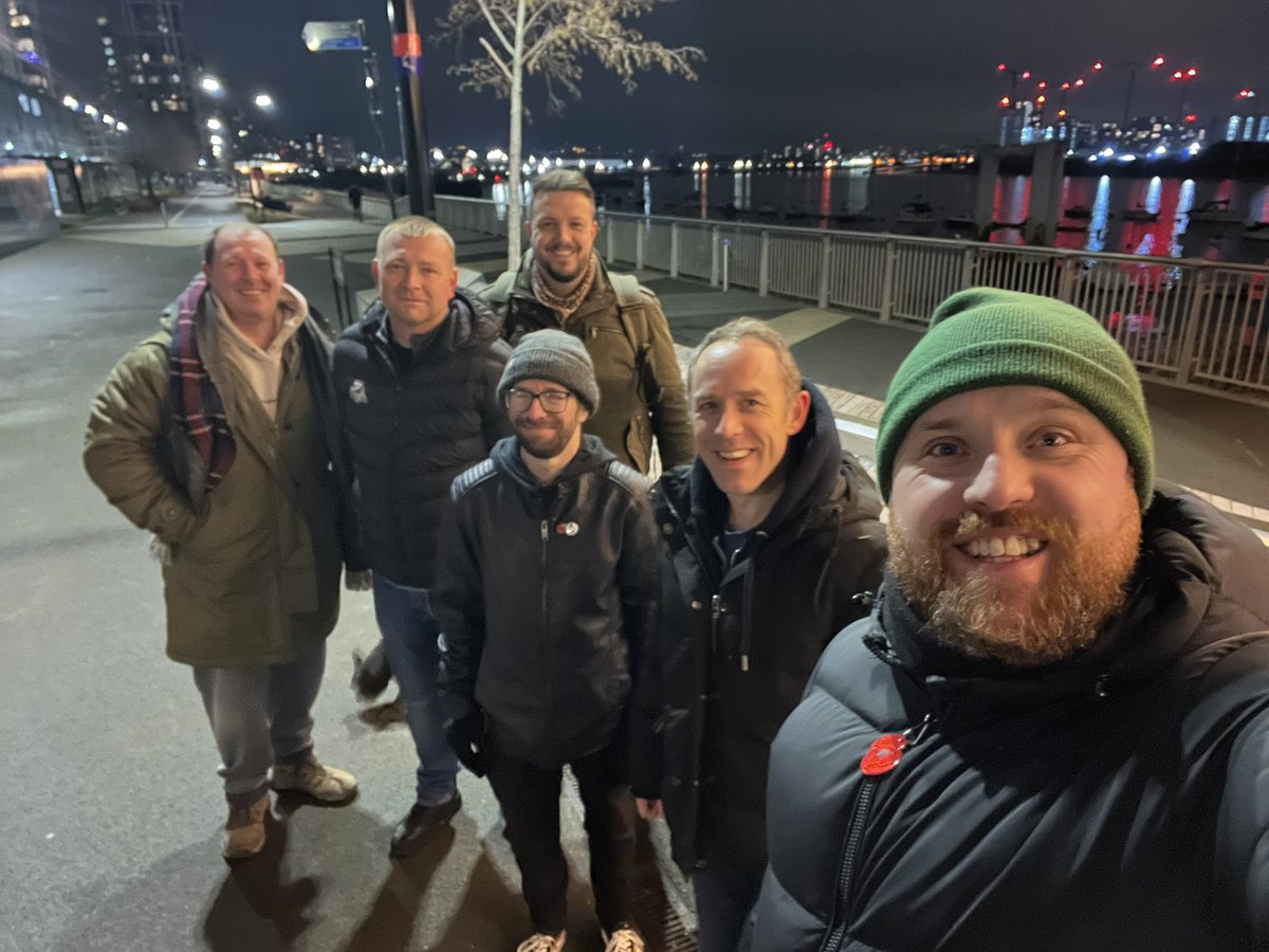 BlokesClub's tweet photo. Great to get down and talk to these legends and of course walk…

Well done Team Greenwich 

The quality and variety of conversations was great last night! Proud of all them! 

Join them next week 7pm meeting @ the Greenwich foot tunnel 

@blgmind @LGSSamaritans @Royal_Greenwich https://t.co/kOEkQEjyap