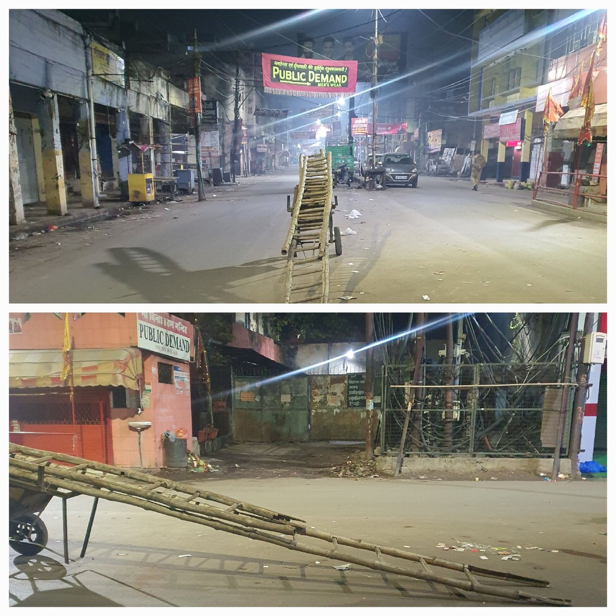Taranje97952903's tweet photo. रात 1 के आसपास गुमटी no.5 kesa की ये सीढ़ी सड़क के बीच में पडी थी।कोई तेज रफ्तार वाहन आ जाये तो दुर्घटना का जिम्मेदार कौन होगा।रात को सबस्टेशन  पर कर्मचारियों को जगाने(🤣)का असफल प्रयास भी किया फिर खुद ही किनारे किया 
@DMKanpur 
@UpmanyuSKatiyar 
@kanpurnagarpol 
@KESCoHQ https://t.co/mBQjM4T76g