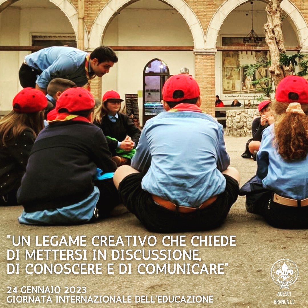 brancaLCagesci's tweet photo. Lo stesso accade nella nostra relazione educativa con i ragazzi:è un legame creativo che chiede all’adulto di far morire il suo io e di mostrarsi come persona in grado di mettersi in discussione,di conoscere,di comunicare.
#GiornataMondialeEducazione #educationday
#GiallaLaBranca https://t.co/rk6fOkZZUn
