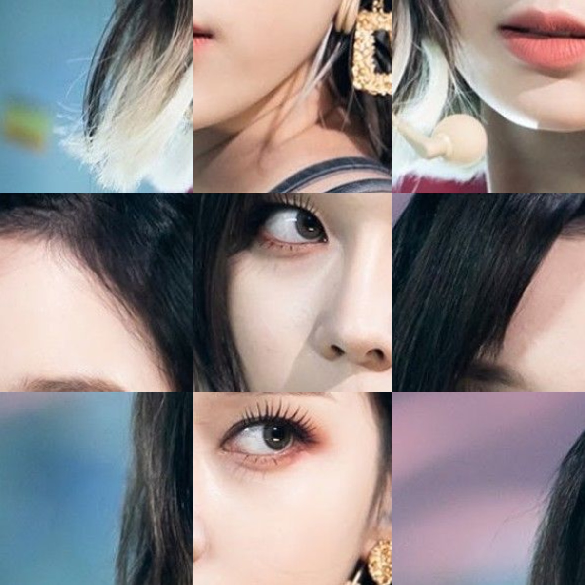 IdolPuzzle's tweet photo. In the group, her representative symbol is a star. Her representative animal is a Siberian husky.

#idolpuzzle #kpopislife #idol #kpop #kpopidol #EyedentityGame #collageart #cute #love #music #KPOP好きな人と繋がりたい #MY #kpopcollector #girlgroup https://t.co/cwFiUMFamh