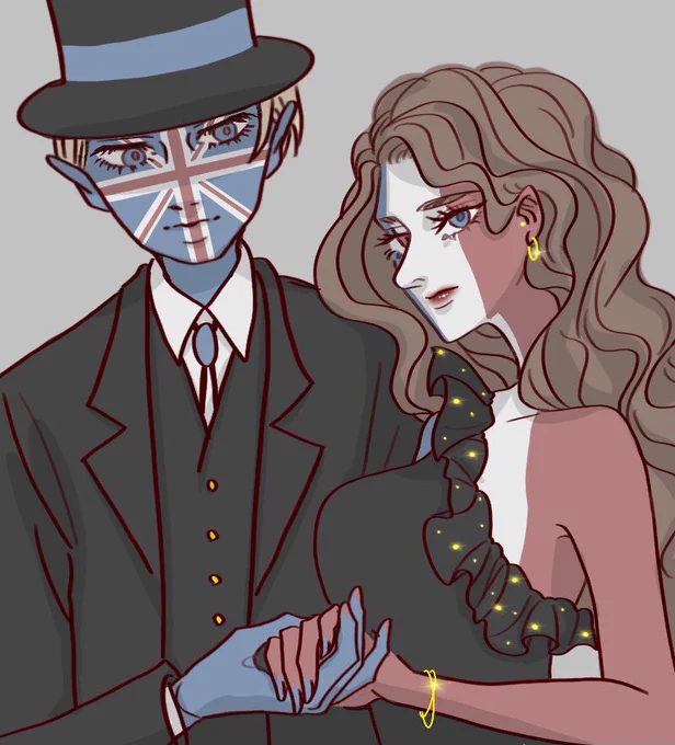 国擬人化 