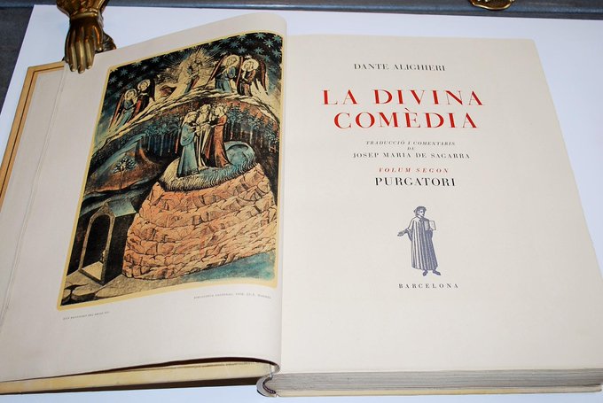 deleslletres's tweet photo. El mes de gener de 1945 el govern espanyol va prohibir la publicació de la Divina Comèdia de Josep Maria de Sagarra en català.
El català va ser l'únic idioma en tota la història de la literatura que va veure prohibides les traduccions de les obres de Shakespeare i Dant. https://t.co/8Gunk2BrvA